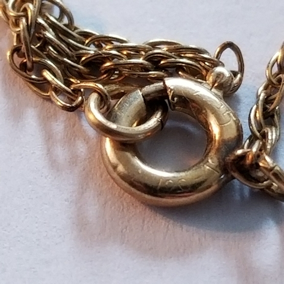 Relisted -Vintage Theda necklace in box onyx gold filled - Picture 11 of 12